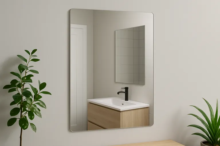 Waar kun je een plakspiegel plaatsen?